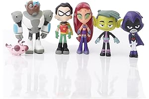 Teen Titans Action Figures 5-Pack
