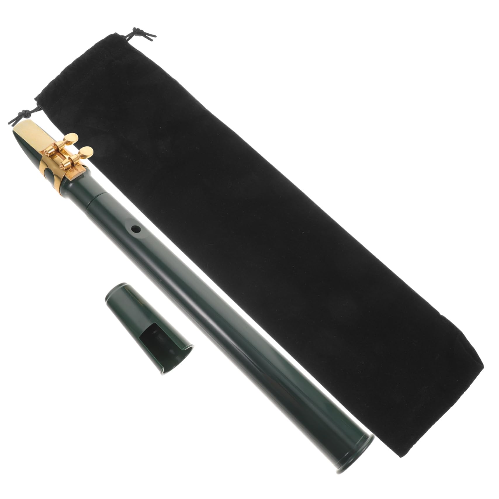 VANZACK Saxophone Portable Abs and Instrument for and Learning Compact Design for Adults for Music Practice and Performance