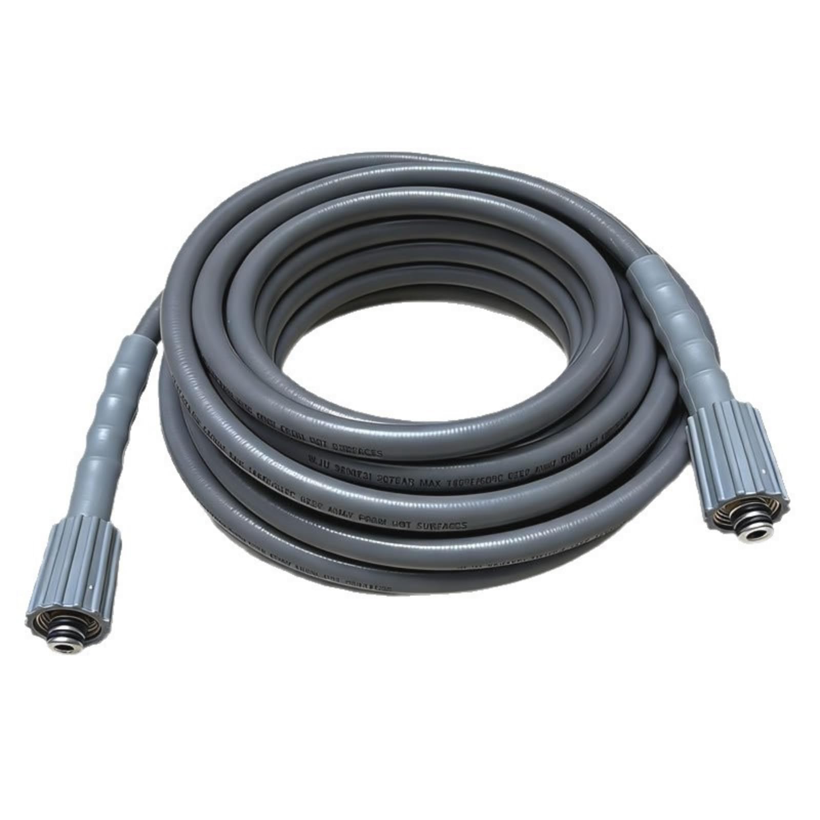 Tubo Flessibile con Raccordi Alta Pressione Tubo Idropulitrice con Attacco 14mm Universale per Autolavaggio, 100Ft