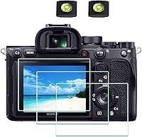 Vista 9 de [3 Piezas] Protector de Pantalla Aplicable para Cámara Sony Alpha A1 II / A9 III A1II A9III A9M3 y Cubierta de Hot Shoe 0.3mm, Vidrio de 9H