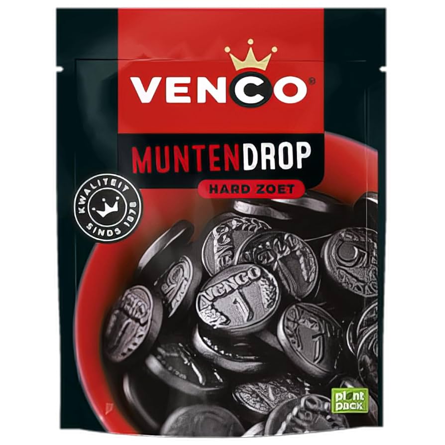 ちょこ Amazon.com : Venco Muntendrop I Hard and Sweet Coin shaped