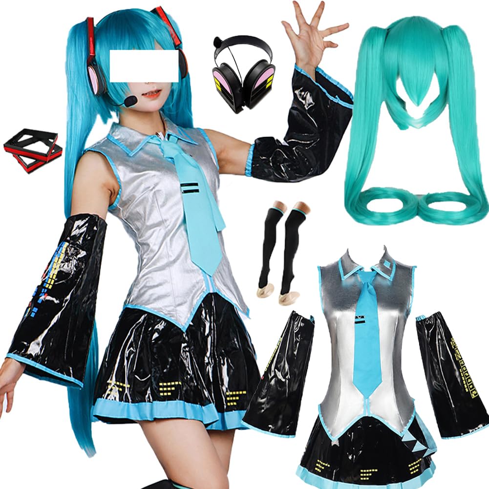 Photo 1 of XSPQGQ Women's Blue M Costume Full Set with Wig
