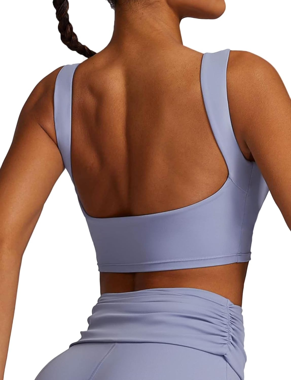 Sports Bra for Women High Medium Impact Workout Bra with Support Longline Wireless Yoga Gym Fitness Crop Tops