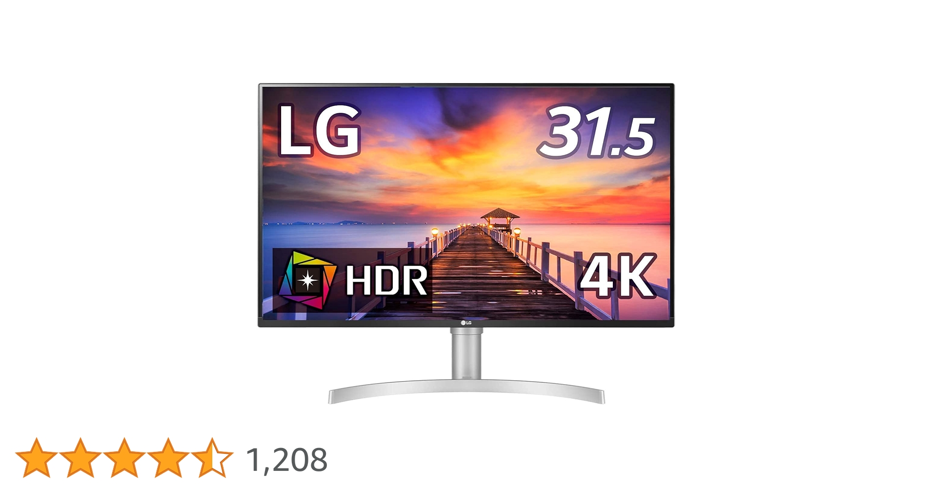 Amazon.co.jp: LG フレームレス モニター ディスプレイ 32UN550