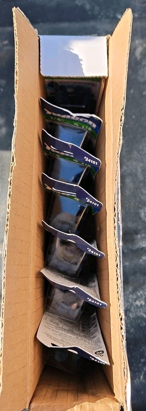 (8-Pk) Concrete Steel Polymer Plated 1/4" x 3-1/4" 24101 8 Packs