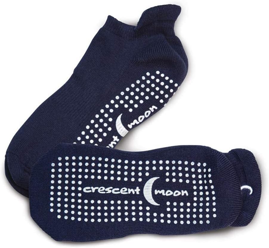Crescent Moon ExerSocks (3-pack) Non-Slip Grip Socks