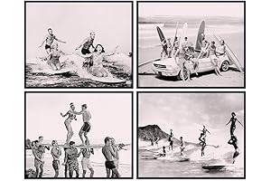 Vintage Surf Party: Beach Ocean Wall Decor with a Surf Style