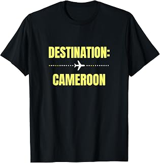 World Travel Vacation Holiday Cameroon T-Shirt