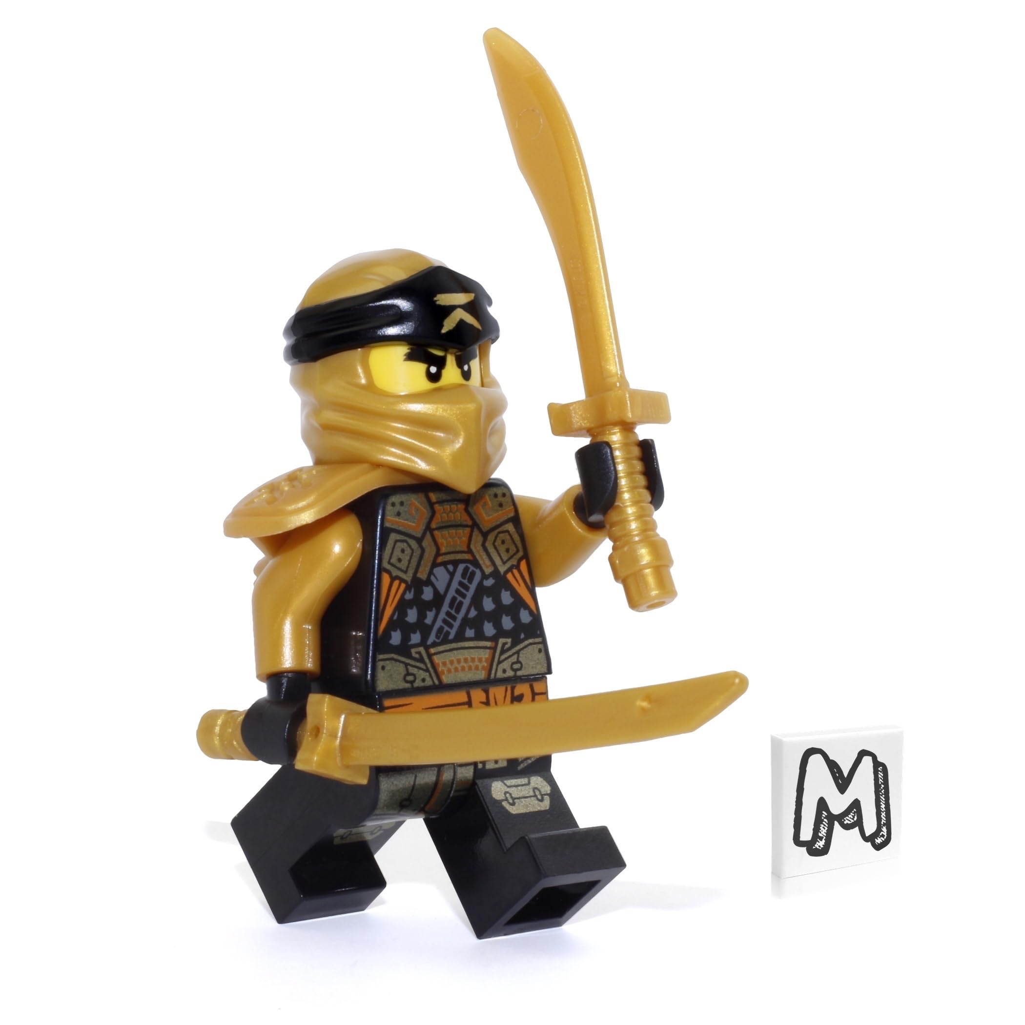 Amazon.com: LEGO NINJAGO Crystalized Minifigure - Cole (Golden