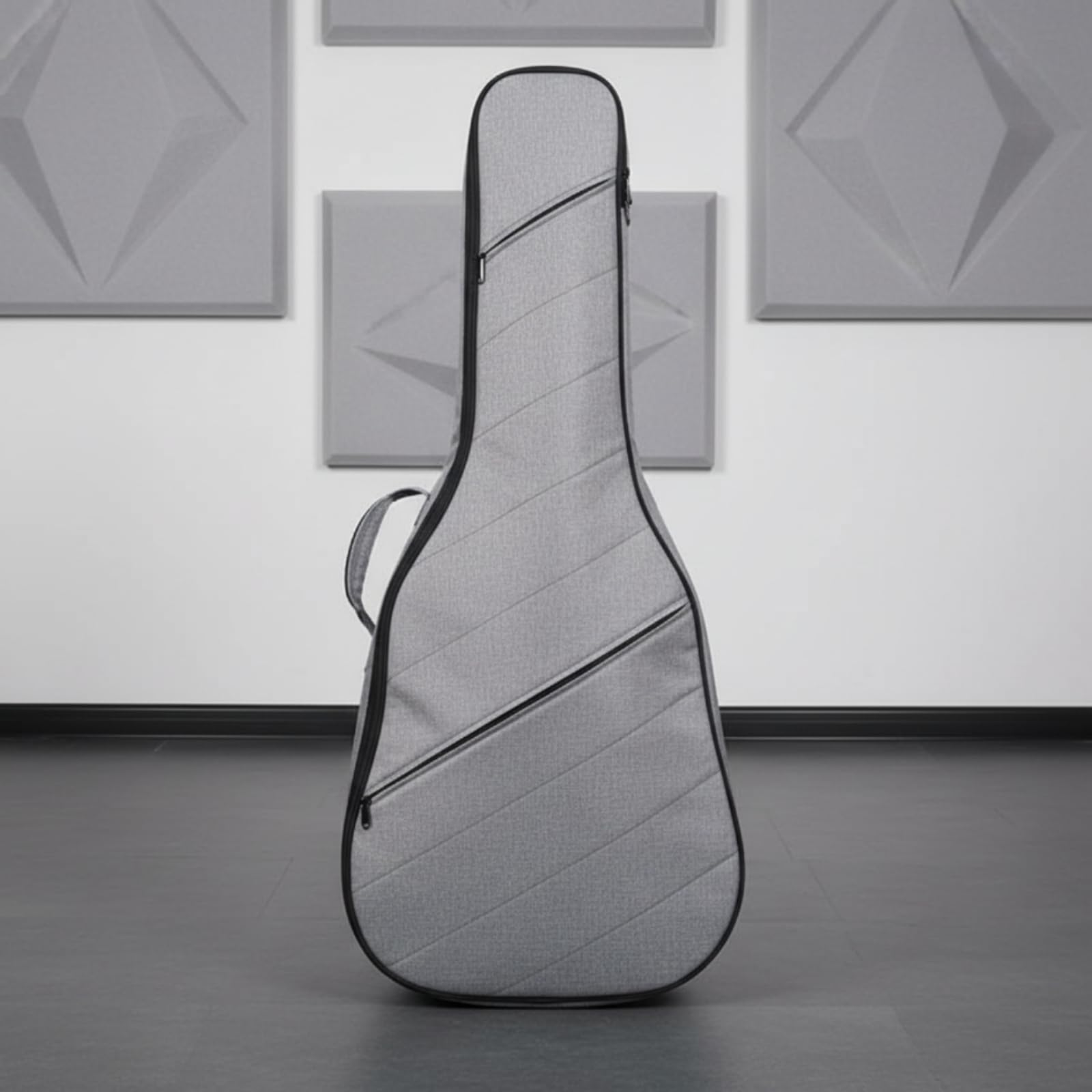 Funda Guitarra Clásica Acolchada Funda Guitarra con Correas Resisn a Golpes para Guitarristas, Músicos