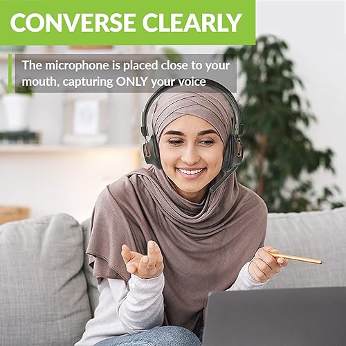 Miniatura 5 de Avantree DG59M - Auriculares Bluetooth con micrófono para PS5 y PS4, auriculares inalámbricos con adaptador USB para PC, laptop, computadora, juegos