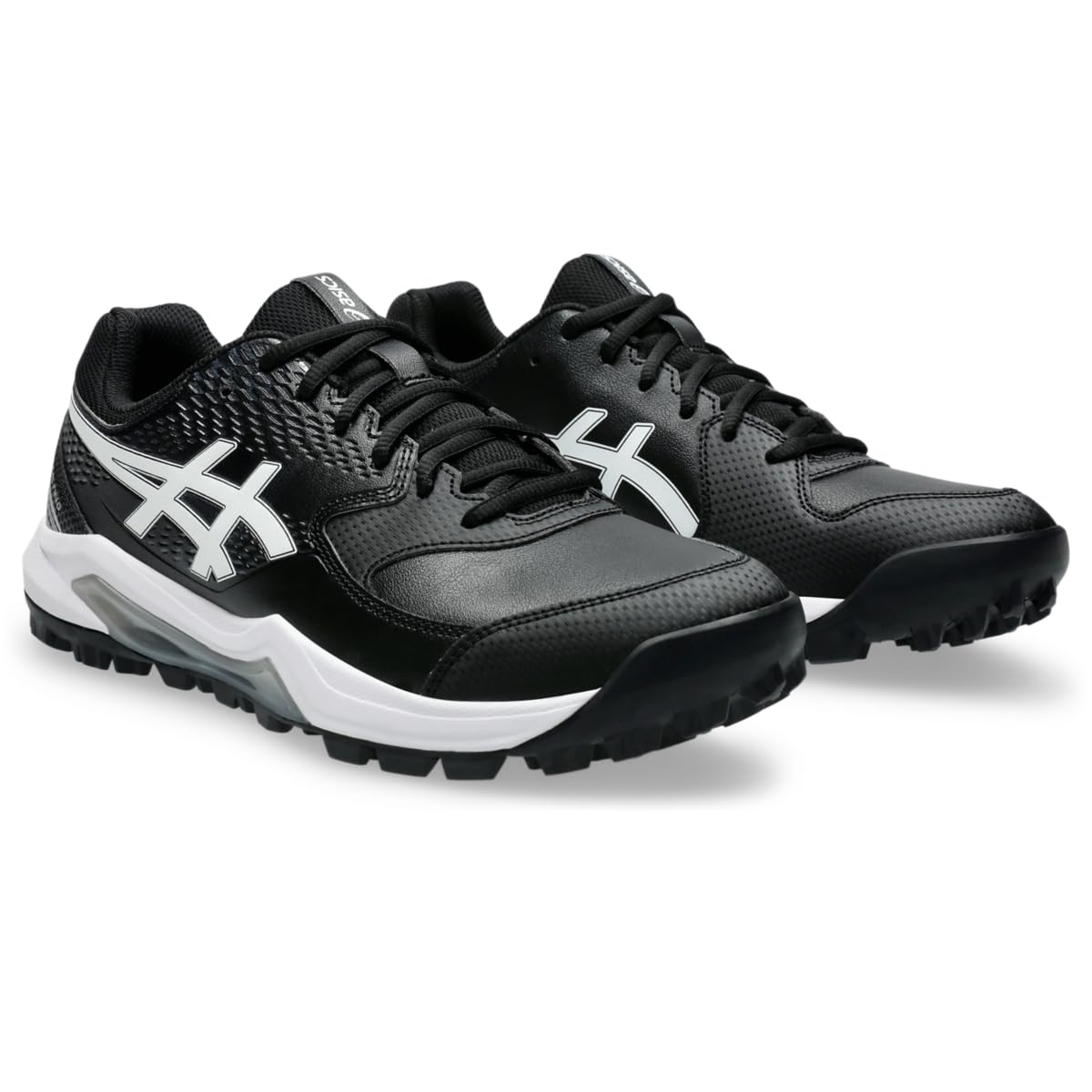 ASICS Unisex Gel-Lethal Field 2 Field Sport Shoes, 10.5, Black/White