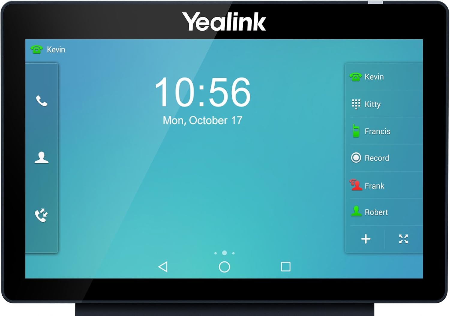 Yealink SIP-T56A IP Phone Easy Audio and Visual Communication Blutooth Interface