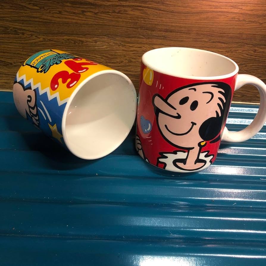 Amazon.co.jp: ポパイ＆オリーブ マグカップ ヴィンテージ