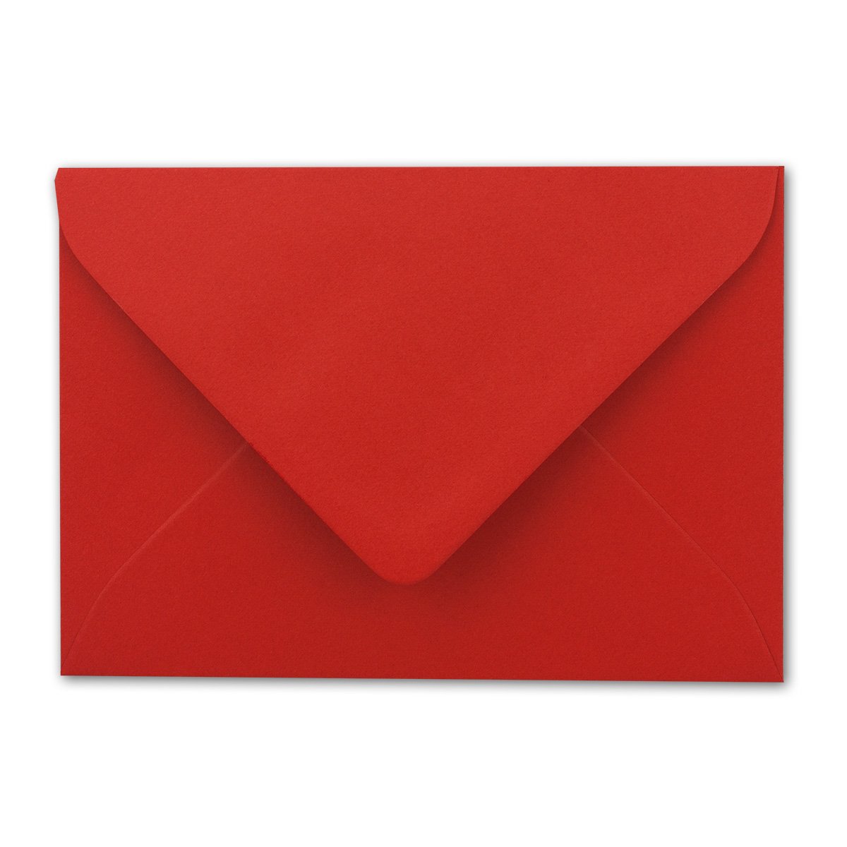 600 DIN B6 koperty czerwone z białą jedwabną podszewką - 12,5 x 17,6 cm - 110 g/m² klejenie na mokro matowe bez okienka od firmy Glüxx-Agent