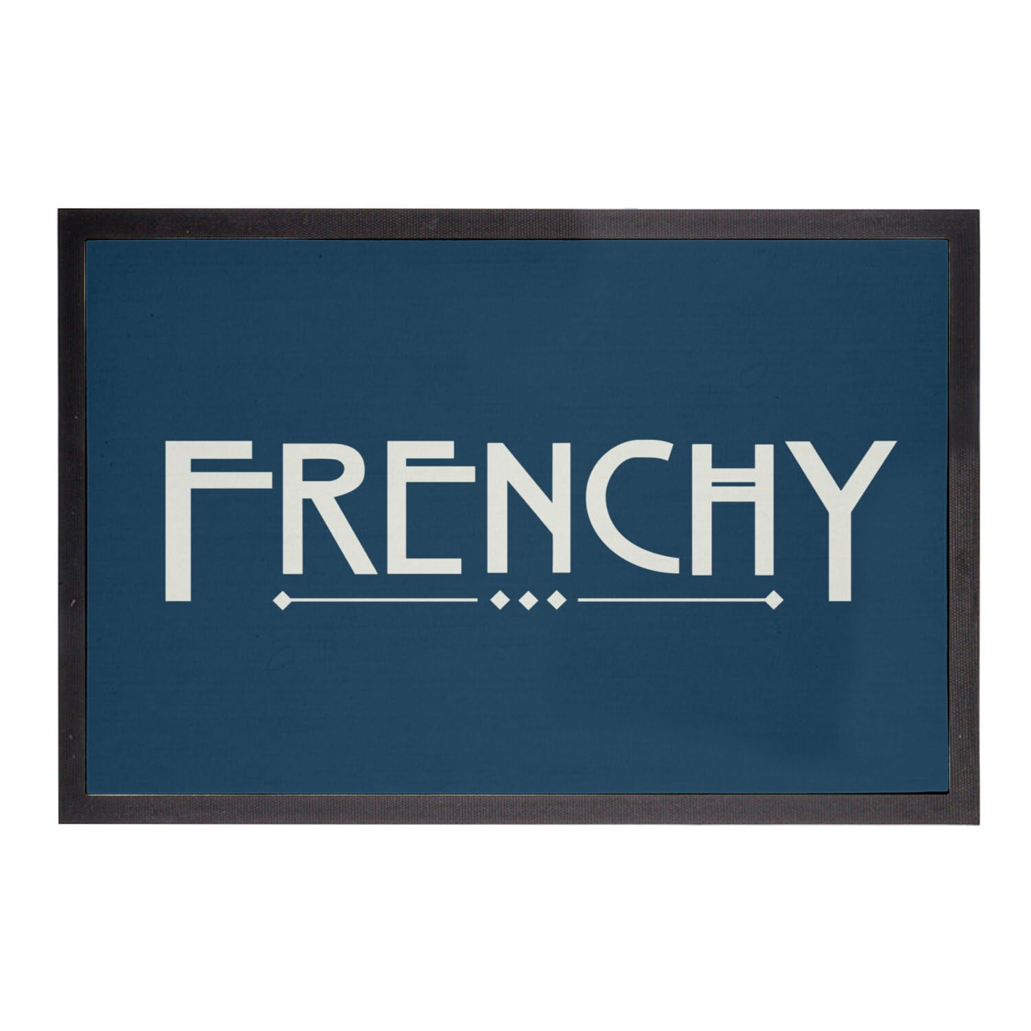 Paillasson bleu Fabulous l'esprit Frenchy Expression dans votre maison