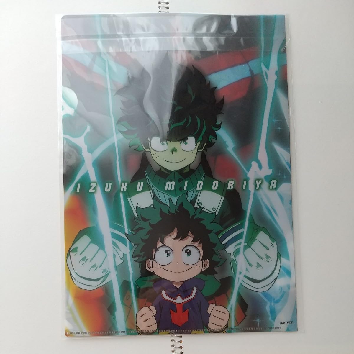 ヒロアカクリアファイル緑谷ライジング僕のヒーローアカデミア