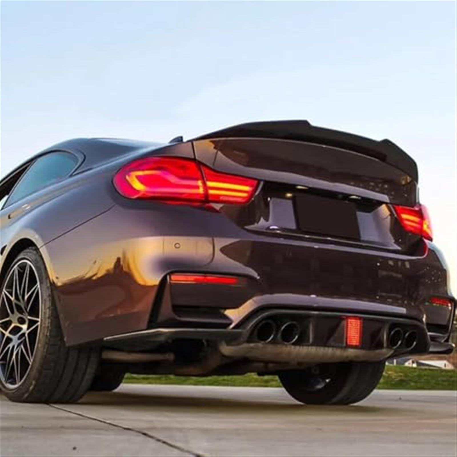 Ailerons de Coffre arrière de Voiture, for BMW, for M3, for M4 F80 F82 F83 2015 2016 2017 2018 2019 2020 DIFFUSEUR ARRIÈRE Ailerons de Coffre arrière de Voiture Aileron Arrière Universel