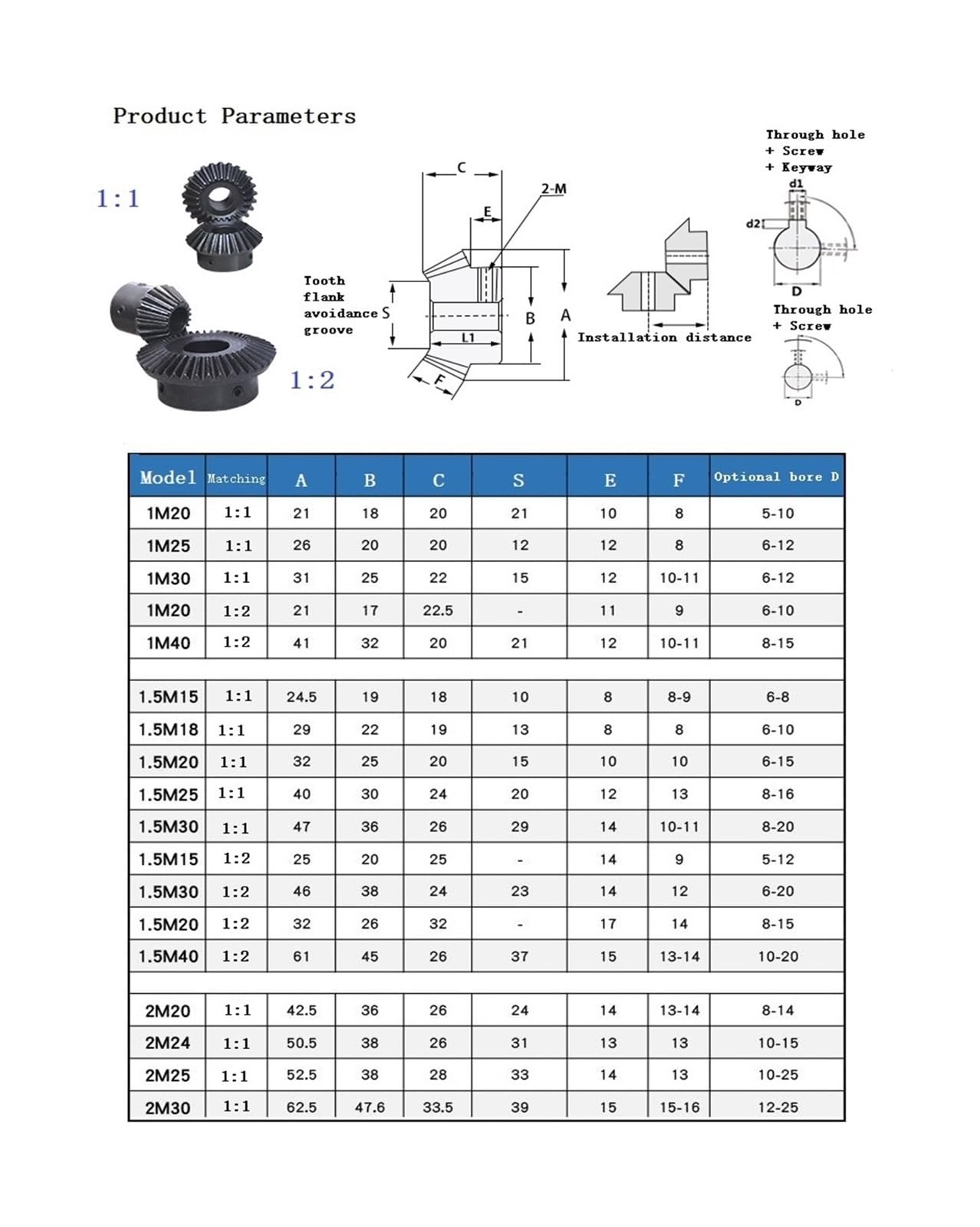 Bevel Gear Pinion Hardware Mechanical 1M 25Teeth 1:1 Bevel Gear Inner Hole 6/8/10/12mm Gear 90 Degrees Meshing Angle Steel Gears(8mm)