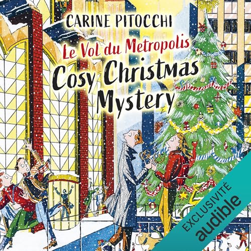 Le Vol du Metropolis Audiolivro Por Carine Pitocchi capa