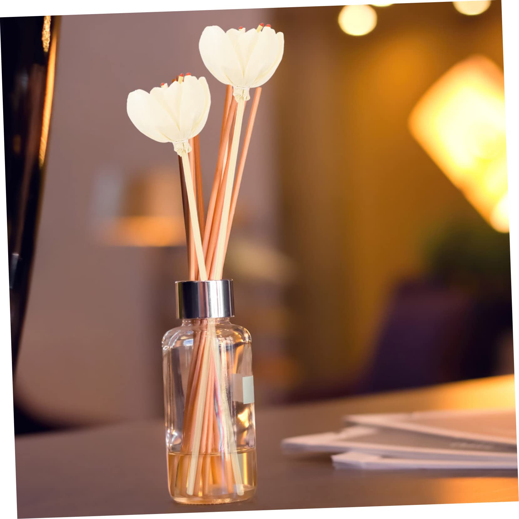 BESTOYARD 40stücke Duftdiffusor-Sticks Aus Trockenblumen Für Ätherische Öle Raumdekoration Für Schlafzimmer Wohnzimmer Und Wellnessbereiche Entspannende Aromatherapie Zubehör