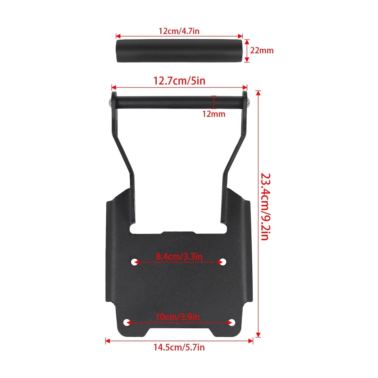 para VOGE para Valico DS525X DS625X 2024-2025 para Teléfono Placa Móvil Soporte De Navegación GPS para Motocicleta Soporte Manillar GPS