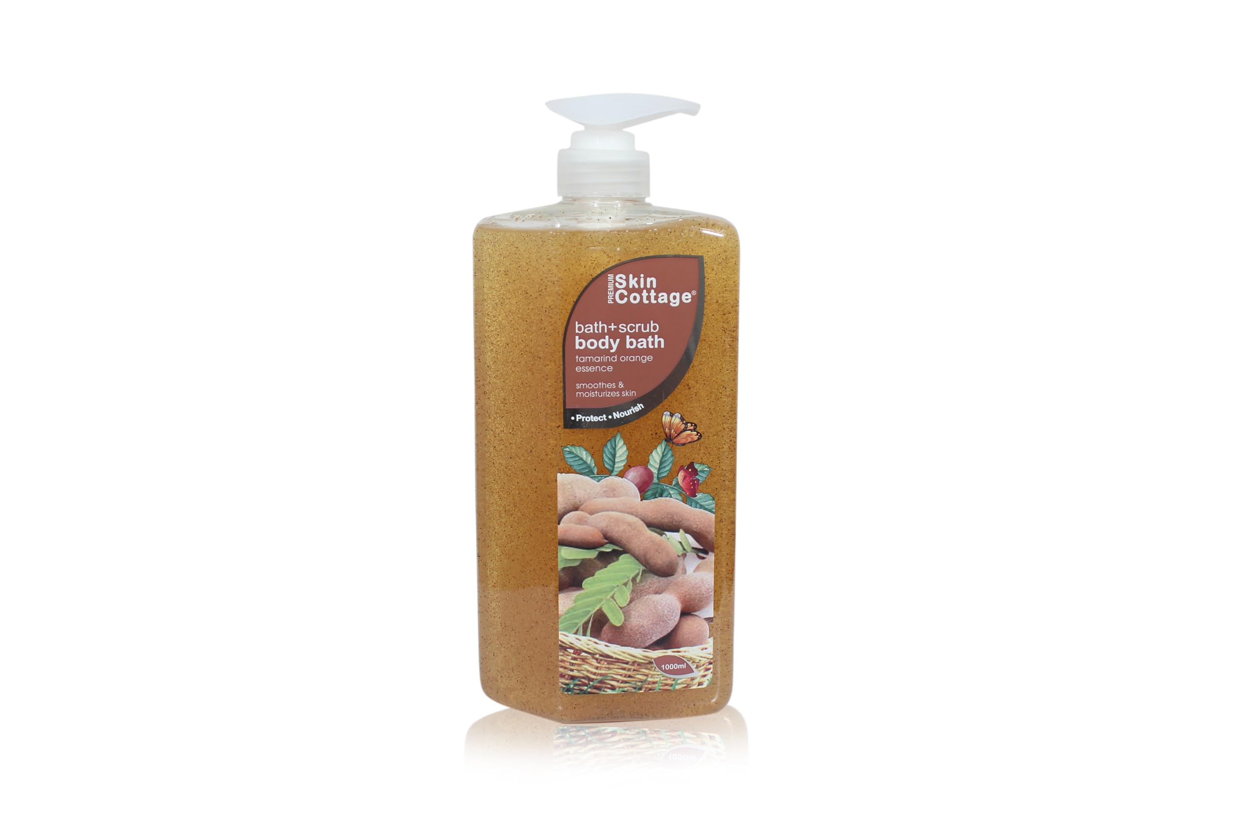 Skin Cottage - Body Bath Scrub – Tamarind Orange 1000ml-picture-15