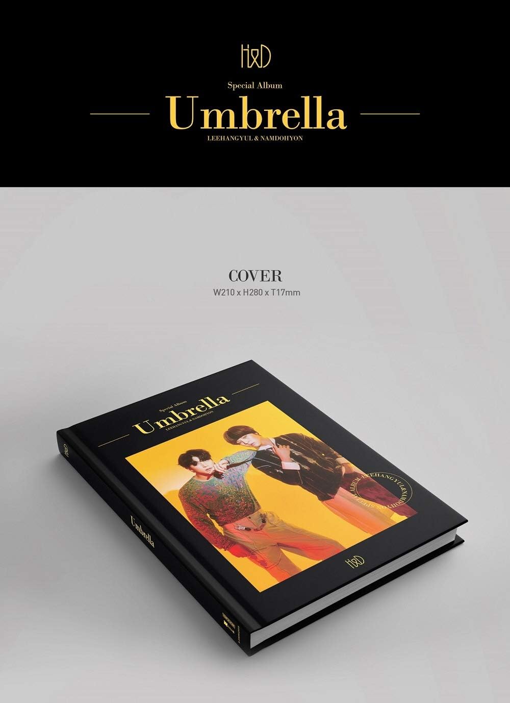 Kakao M H&D HAN GYUL & DO Hyun - Umbrella (Special Album) Album+Folded Poster