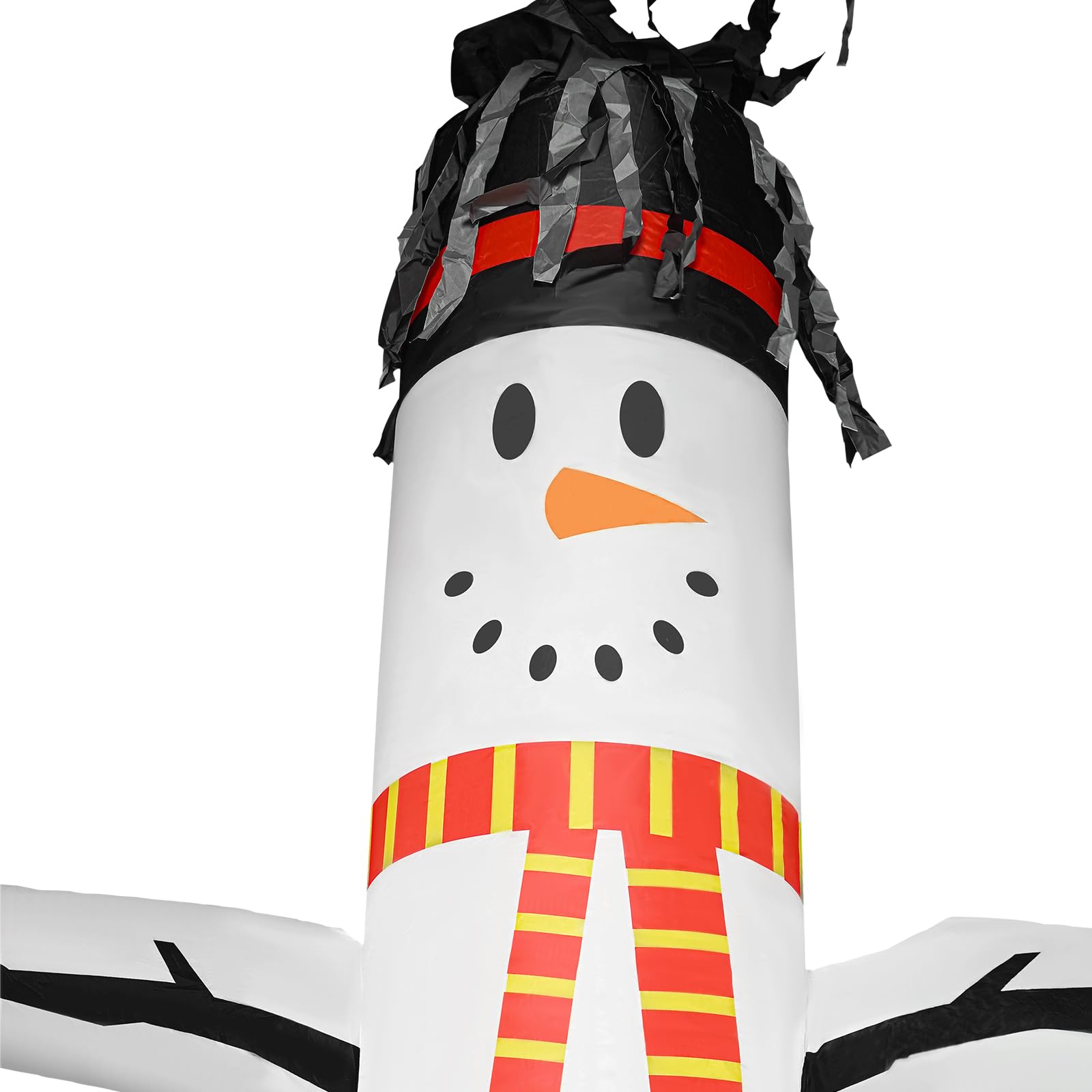 Aufblasbare Skydancer Air Dancer 3 Meter mit Gebläse 550W | Wacky Waving Guy Schneemann tanzende Puppe | IP24/IPX4 Outdoor Werbefigur für Geschäfte Events Party