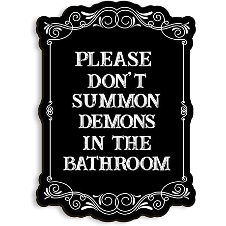 COLOR VALLEY ART - Gothic Bathroom Wall Decor