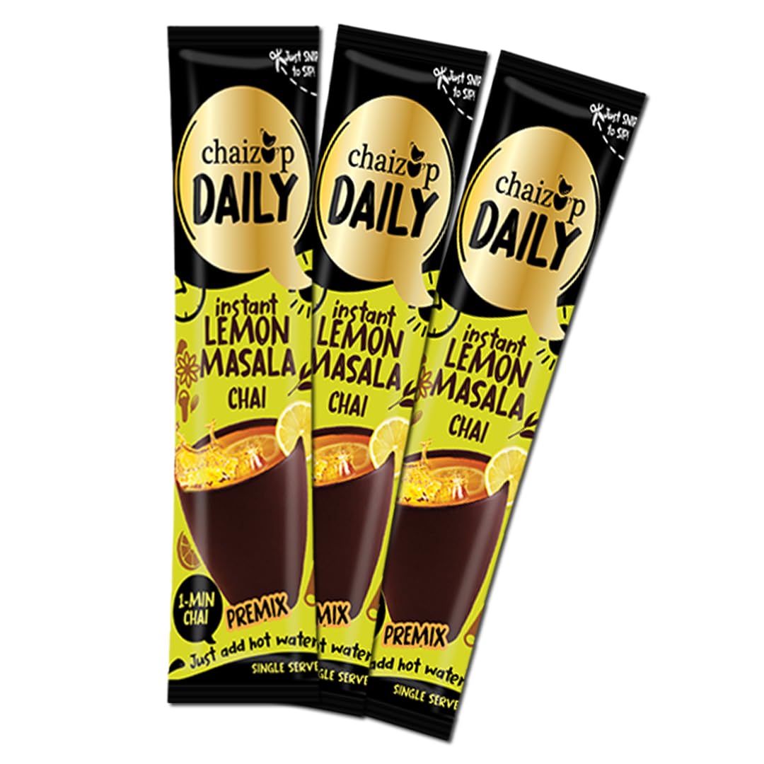 Chaizup Daily 1 Min Instant lemon Masala Chai - 30 Sachets (300g)| Lemon Masala Tea Premix (B0B5RP6F3R) Amazon Price History, Amazon Price Tracker