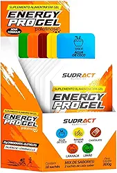 Sudract Energy Pro Gel - 10 Sachês De 30G Sabores Sortidos - Nutrition