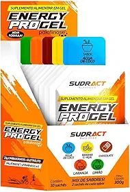 Sudract Energy Pro Gel - 10 Sachês De 30G Sabores Sortidos - Nutrition