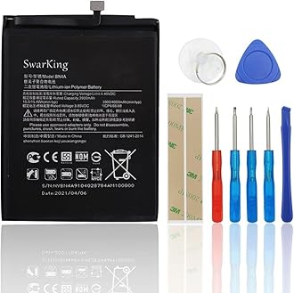 [New] Replacement Battery Compatible with BN4A Redmi Note 7 M1901F7G, M1901F7H, M1901F7I /Redmi Note 7 Pro M1901F7S with Toolkit