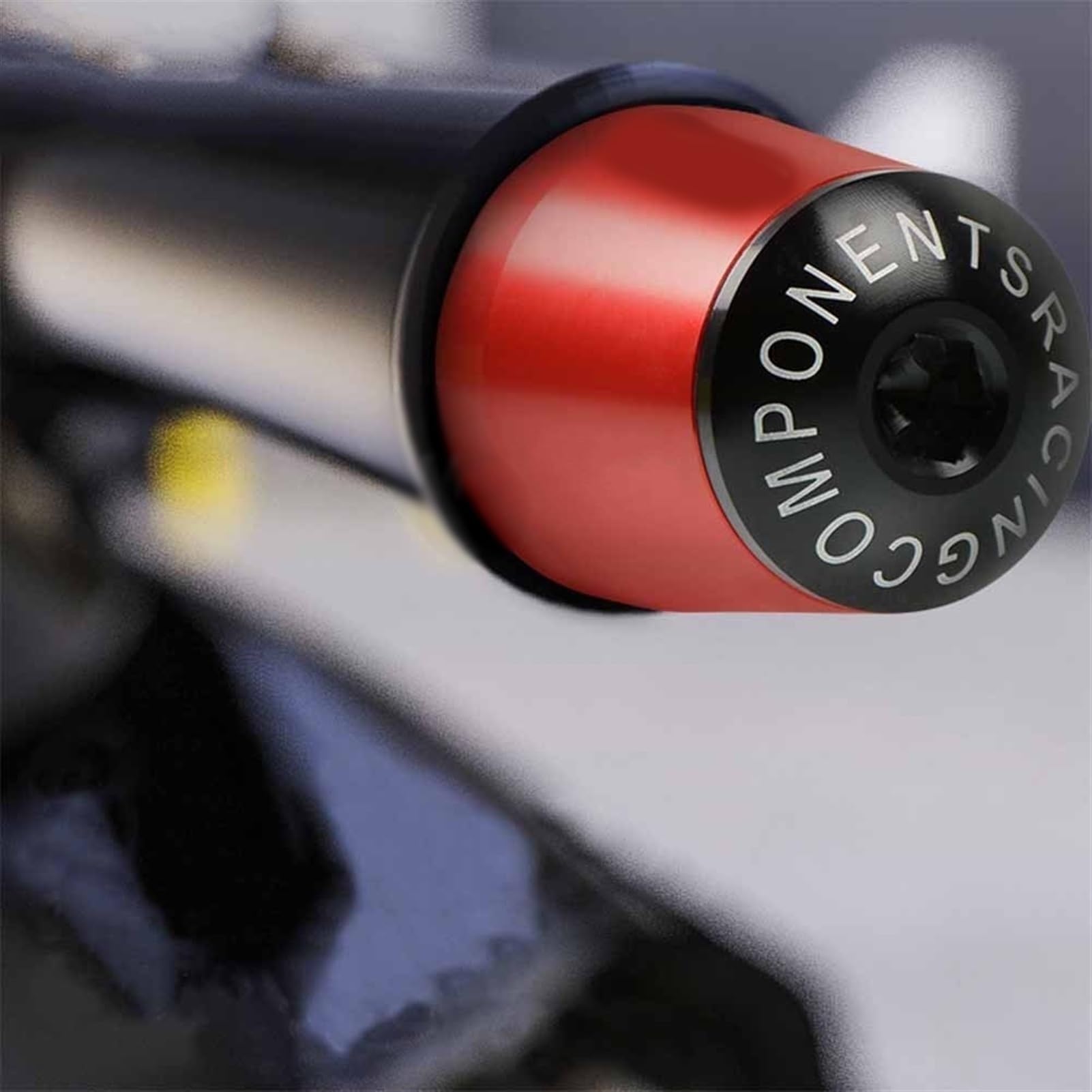 Poignées Et Embouts De Guidon Anti-vibrations Pour Honda CBR1000RR (2004-2018) - 7/8'' 22mm, Caoutchouc Adhérent, Aluminium CNC