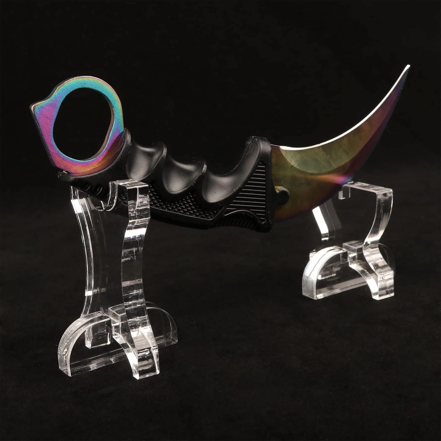 Knife Display Stand knife stand Plexiglass tabletop Knife collectible knife display