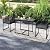 Tangkula 3 Pieces Outdoor Dining Set, Patio PE Rattan Furniture Set with Folding Backrest, Cozy Seat Cushions, Tempered Glass Tabletop, Space-Saving Rattan Chair Table Set for Backyard, Poolside