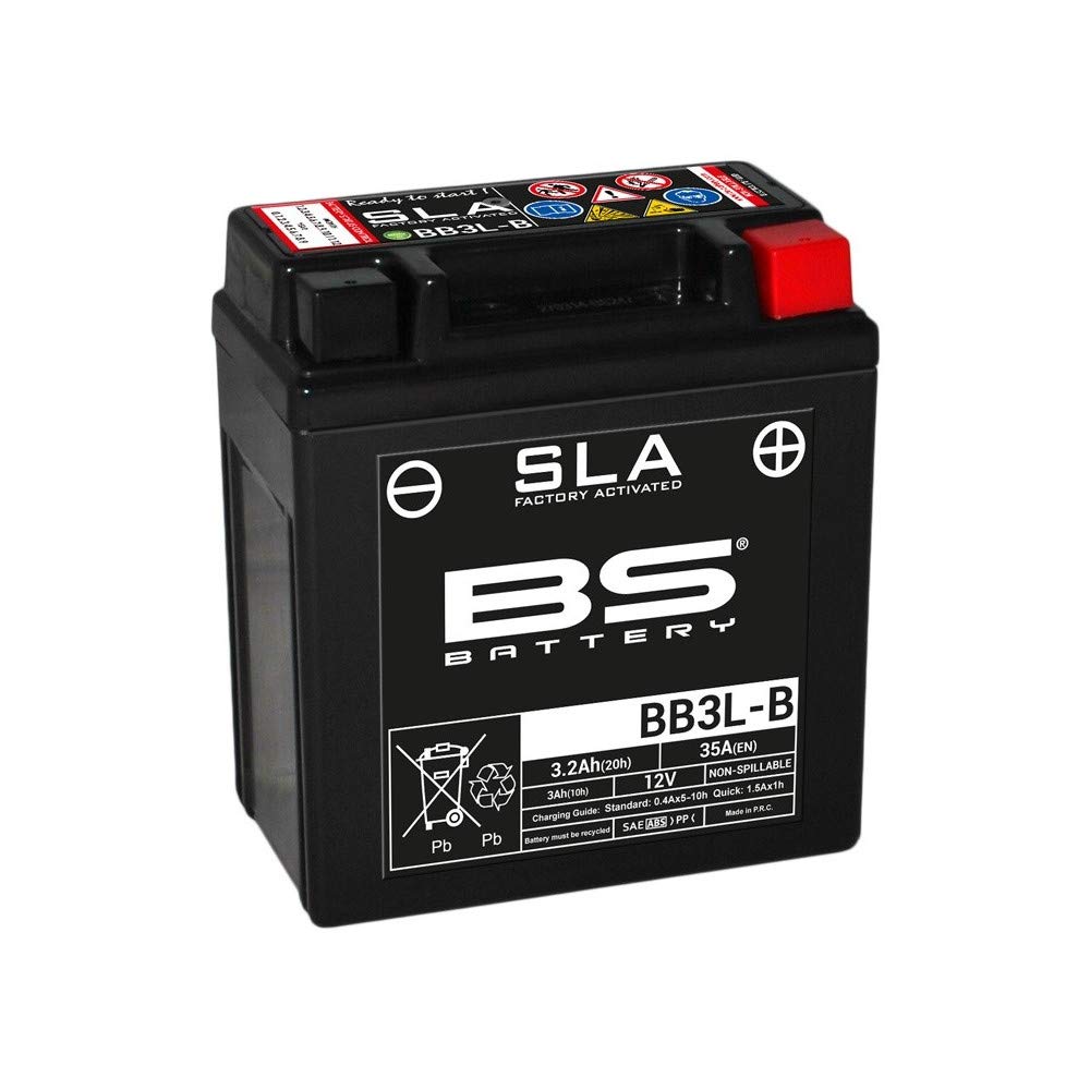 Batterie 12 V 3 Ah SLA scellée pour Transformation Simson Schwalbe 12 V Noir