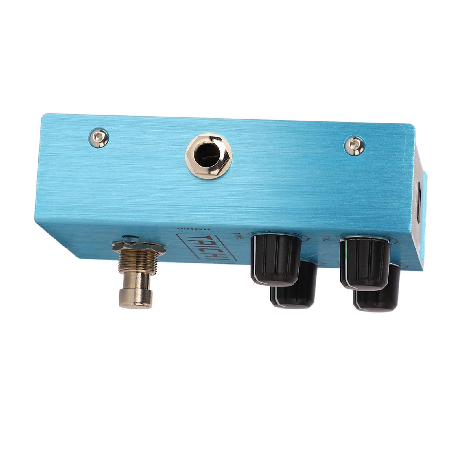 Pedale di Distorsione, Pedale per Effetti per Chitarra Elettrica, Dimensioni Adatte, Layout Compatto della Manopola con Funzioni Multiple per Performance di Chitarra (AN 38