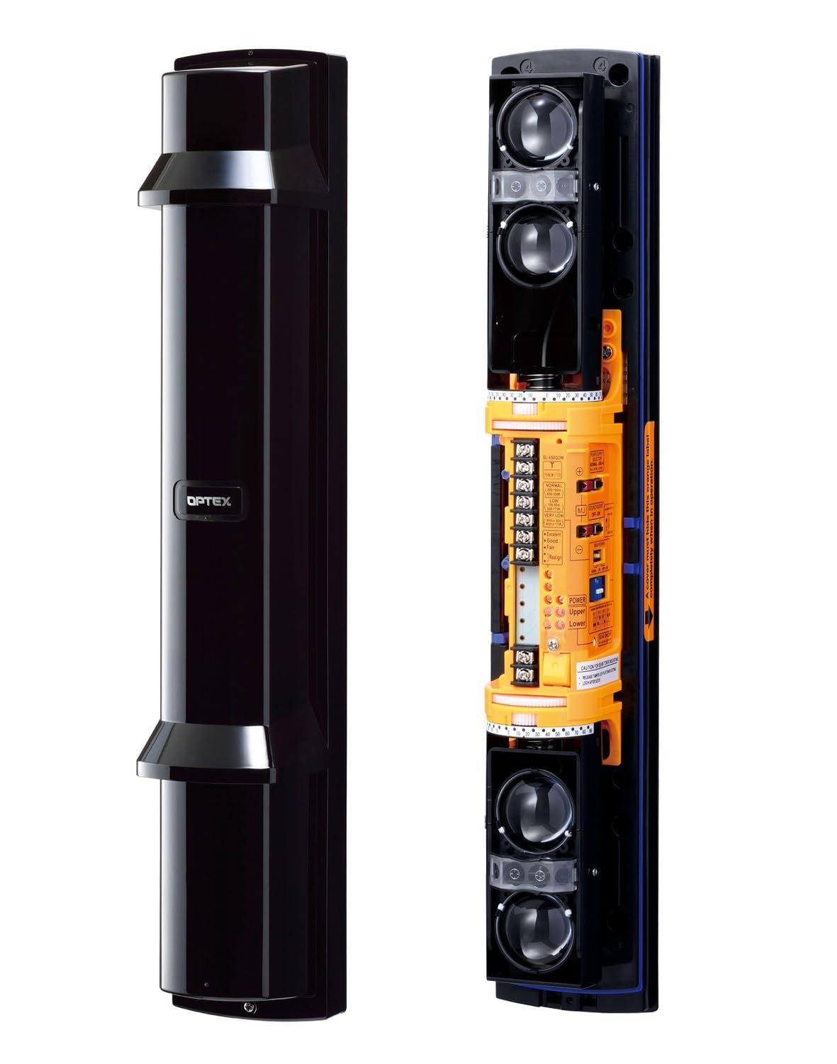 Optex sl-200qdp – Barrera infrarroja activa Exterior – Alcance 60 m – 4 haz