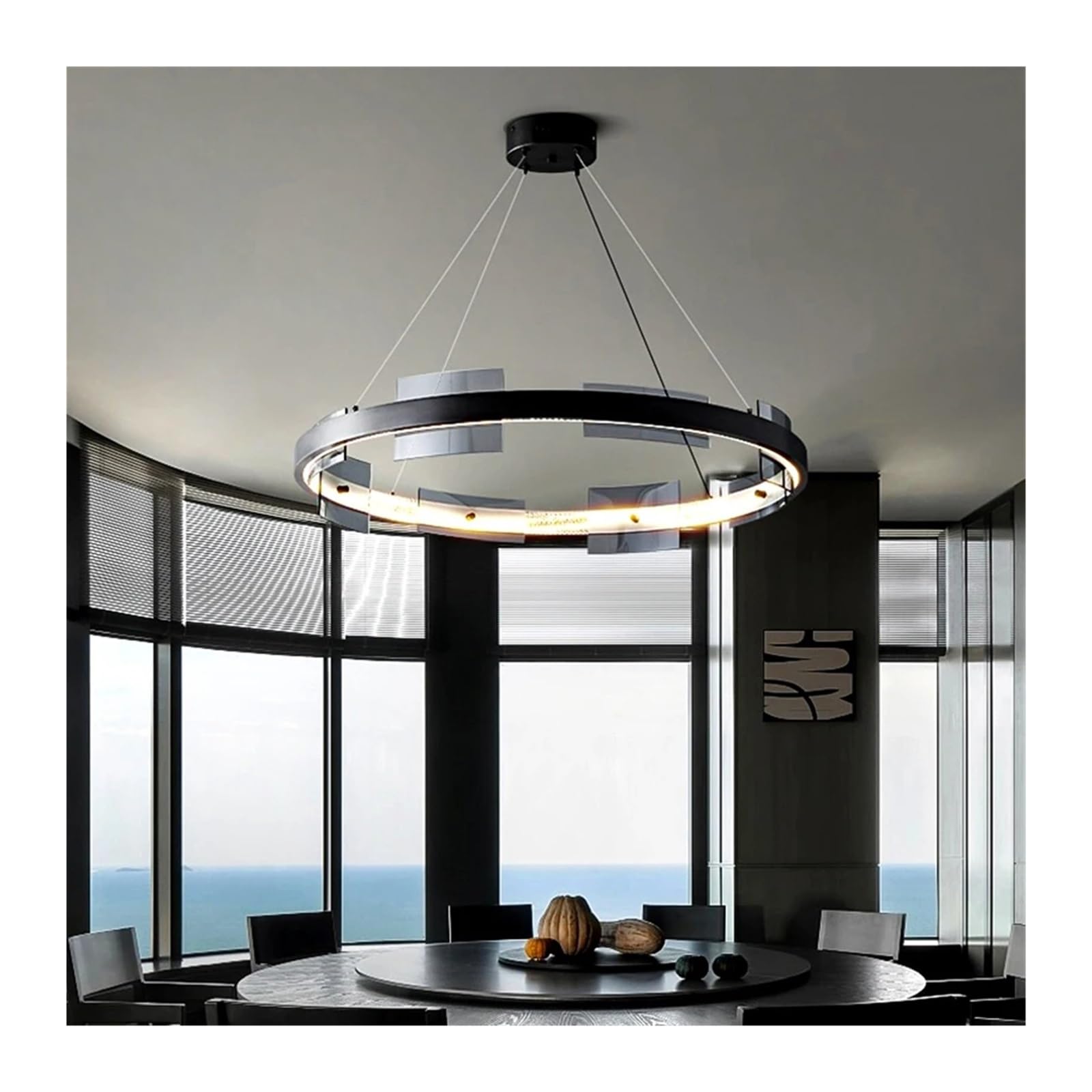 Home Decor Chandeliers Compatible with Dining Room Lustre Pendant Lights Hanging Lamps Compatible with Ceiling Light Fixture Indoor