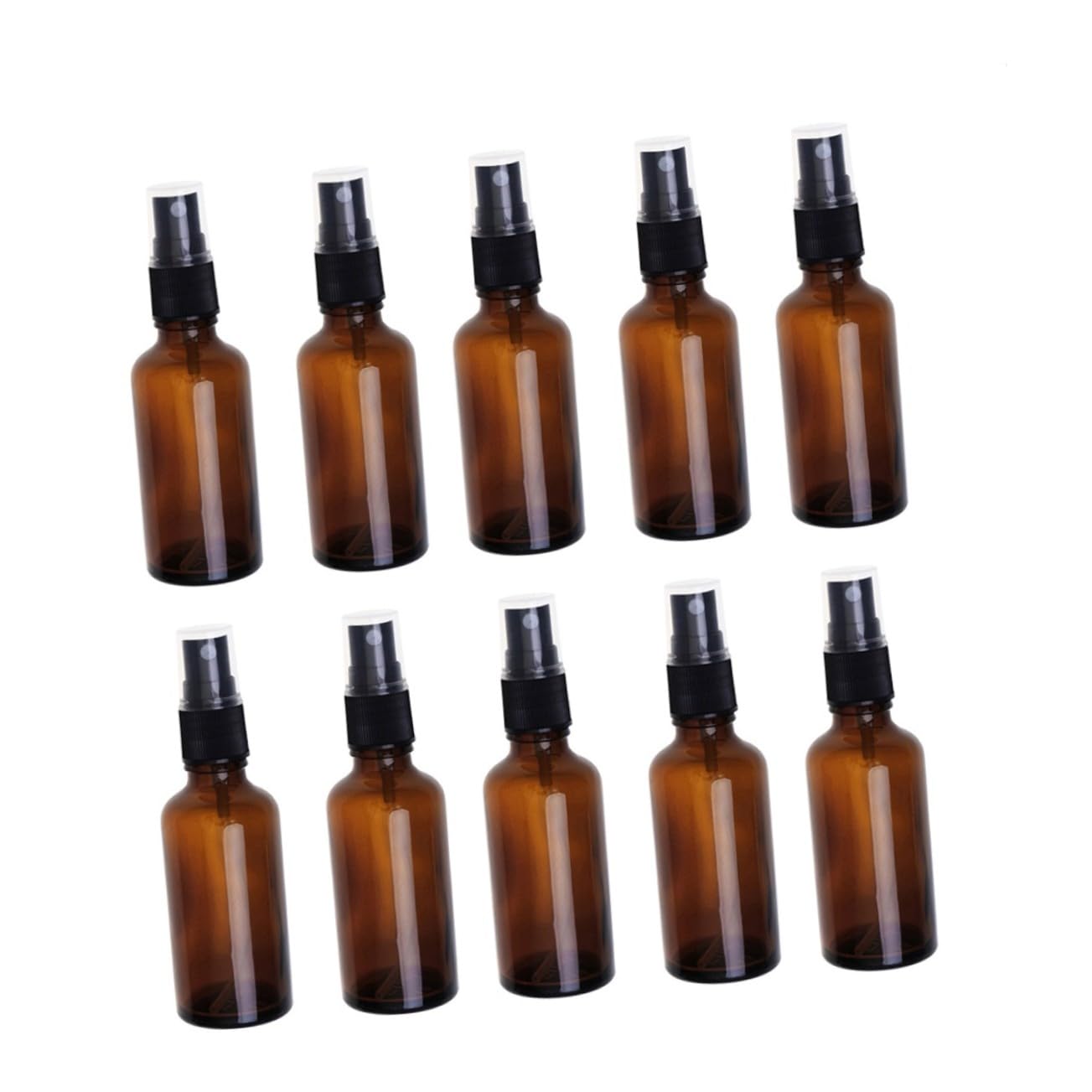 20pezzi Flacone Spray in Vetro Vuoto Flacone Cosmetico Portatile Da Viaggio Contenitori Per Lozione Profumi e Oli Essenziali