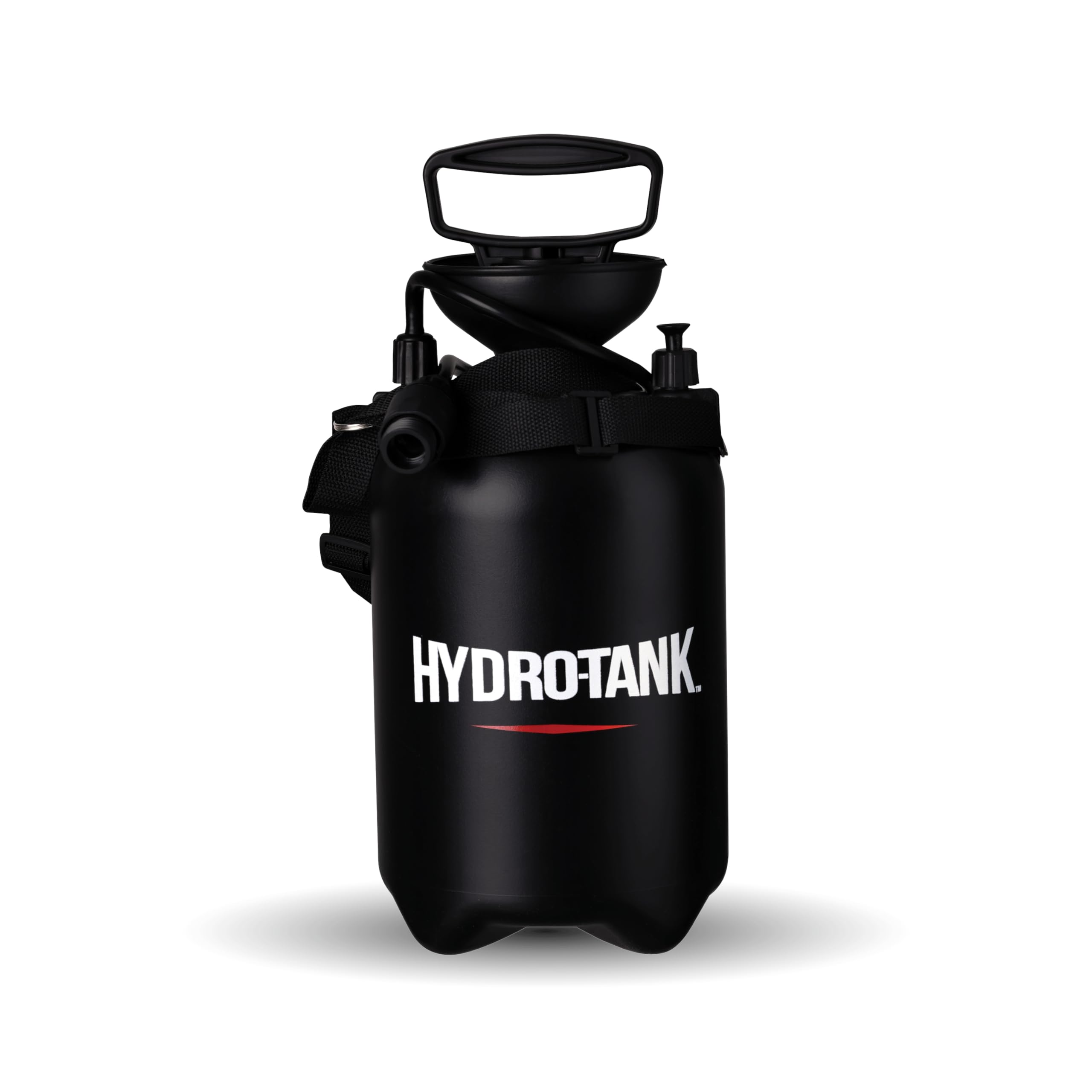 Hydro-tail Portable Water Tank with Pump - Dust Suppression, Tool Cooling, & Job Site Water Supply for DIY, Outdoor & Remote Work, 1.3 Gallon