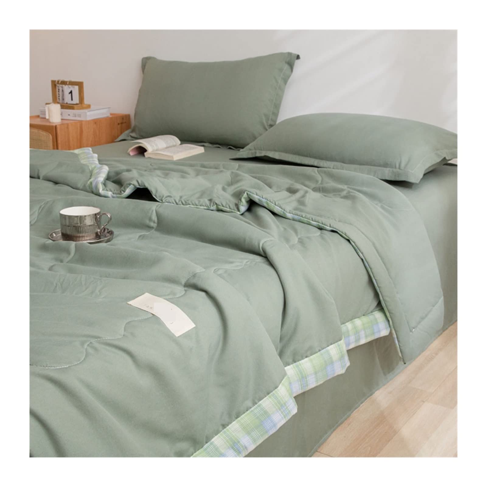 Couverture d'été légère lavable pour ne plus transpirer la nuit au lit