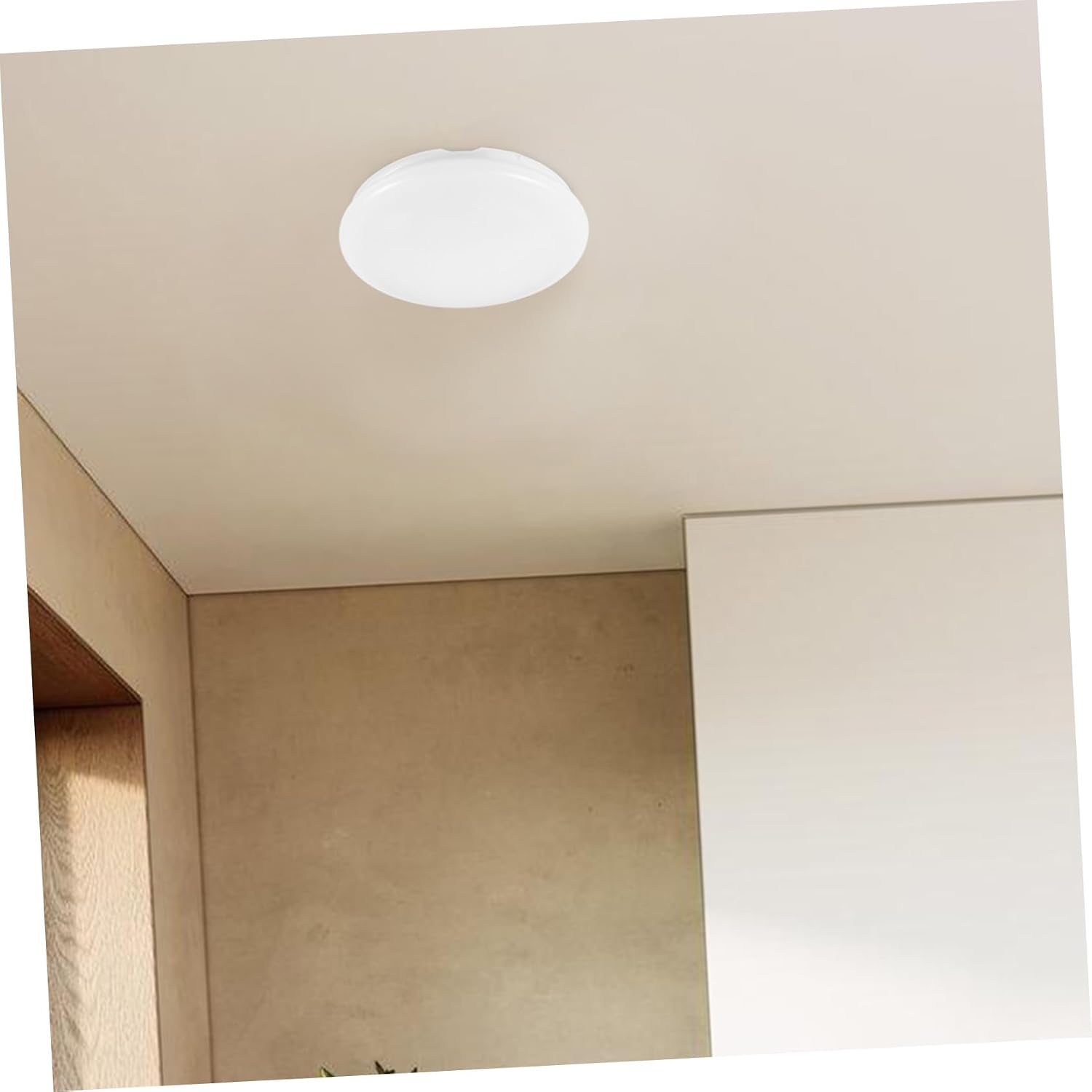 Ceiling Light Shade Replacement Modern Lampshade for Bedroom Kitchen and to Install Round Design with Diameter High Transmittance Lighting Accessory