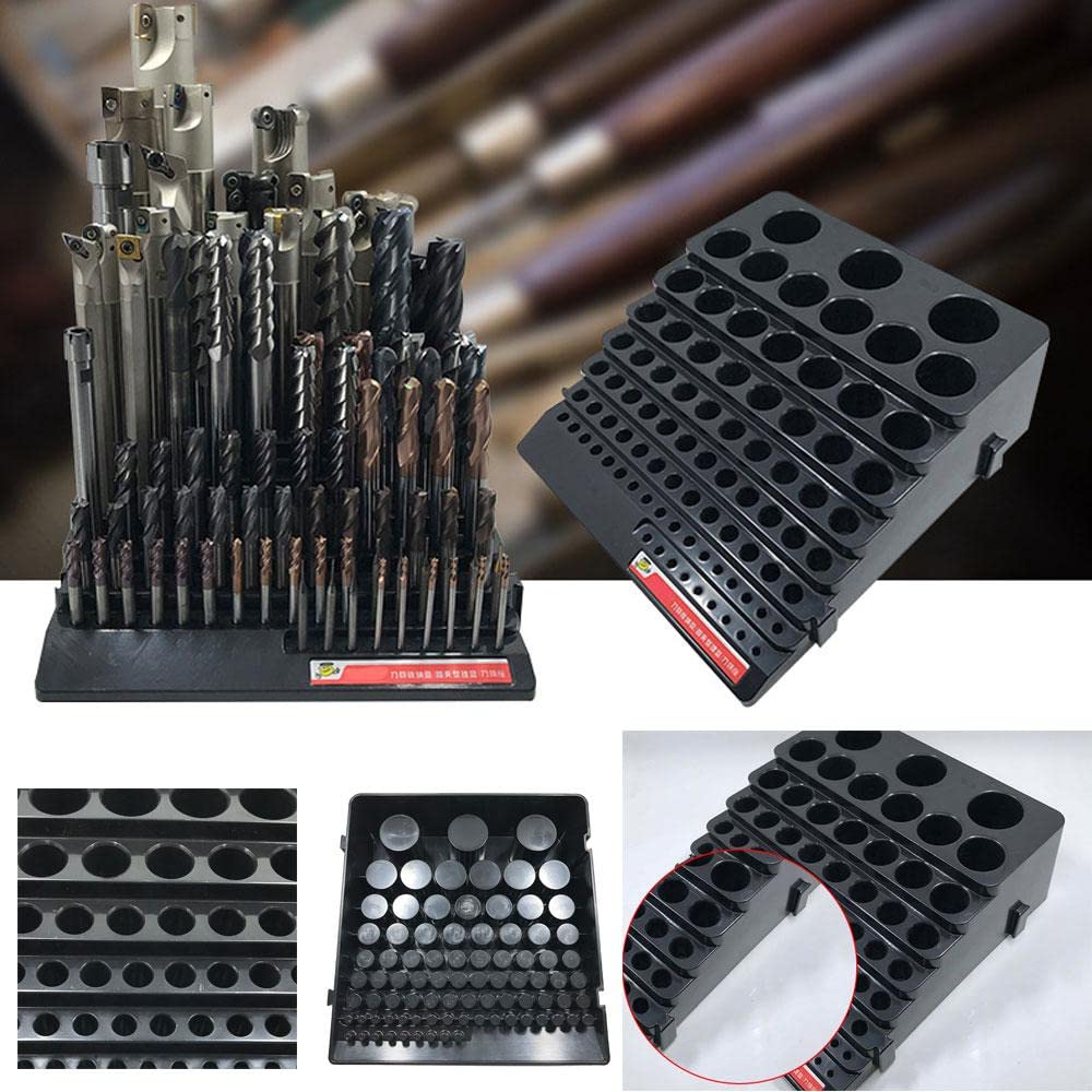 85 Lcher Leerbox Aufbewahrungsbox fr Bohrer Spiralbohrer Metallbohrer  Stahlbohrer : Amazon.de: Baumarkt