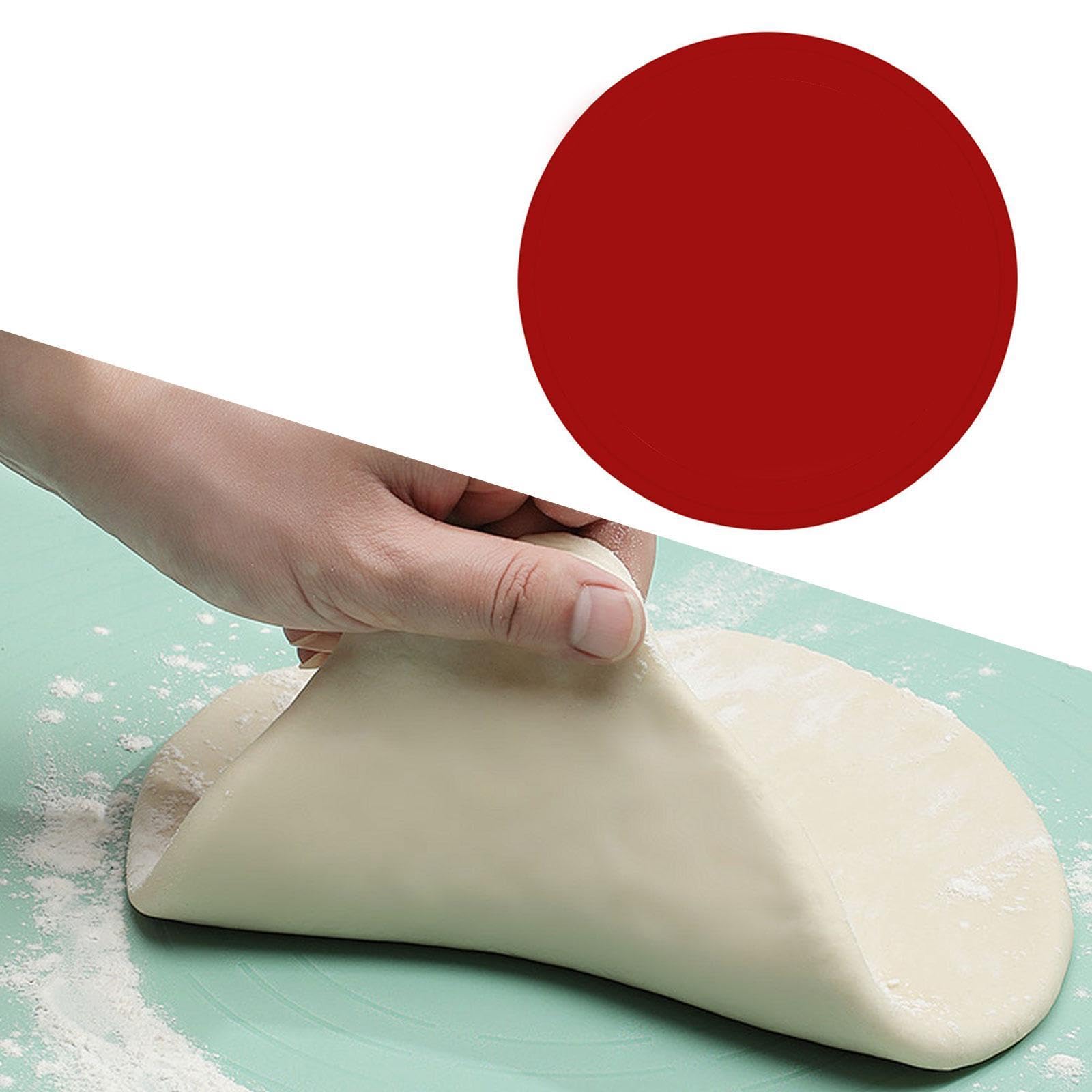 Attrezzatura da Allenamento in Silicone per Pizza, Robusto Strumento da Cucina per Pancake Volanti, Strumenti da Chef per Pizza, Lancio Professionale, Rosso