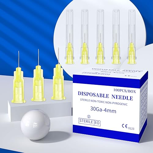 Miniatura 7 de Aguja desechable Luer Lock 30Ga 0.157 in 100Pack (30Ga-0.157 in)