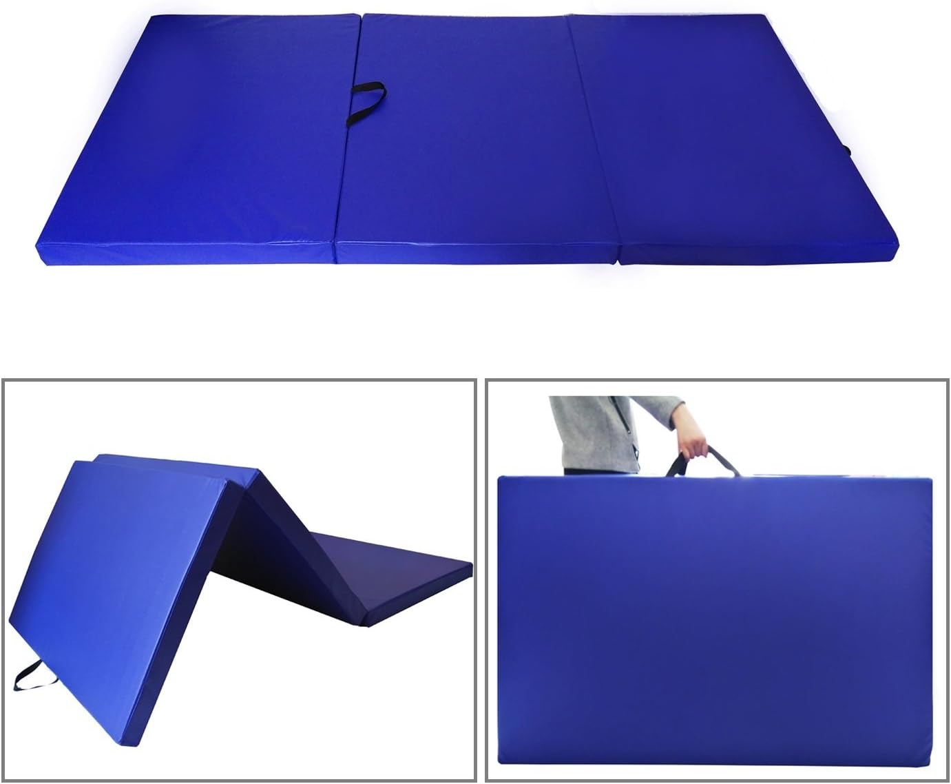 4'x8'x3/4'x6'x3 Gymnastics Mat Thick Folding Panel