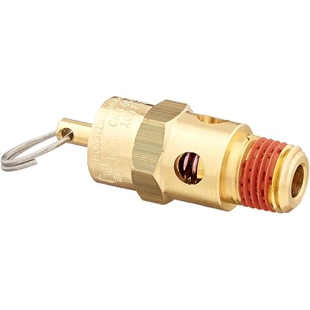 Lot De 5 Soupapes De Sécurité En Laiton ASME - 1/4 NPT - 150 PSI - Marque All Tool Depot